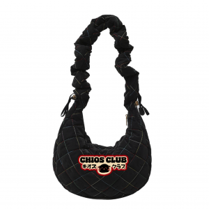 CHIOS CLUB - Chios Signature Rainbow Bubble Tote BLACK [tote25BK]